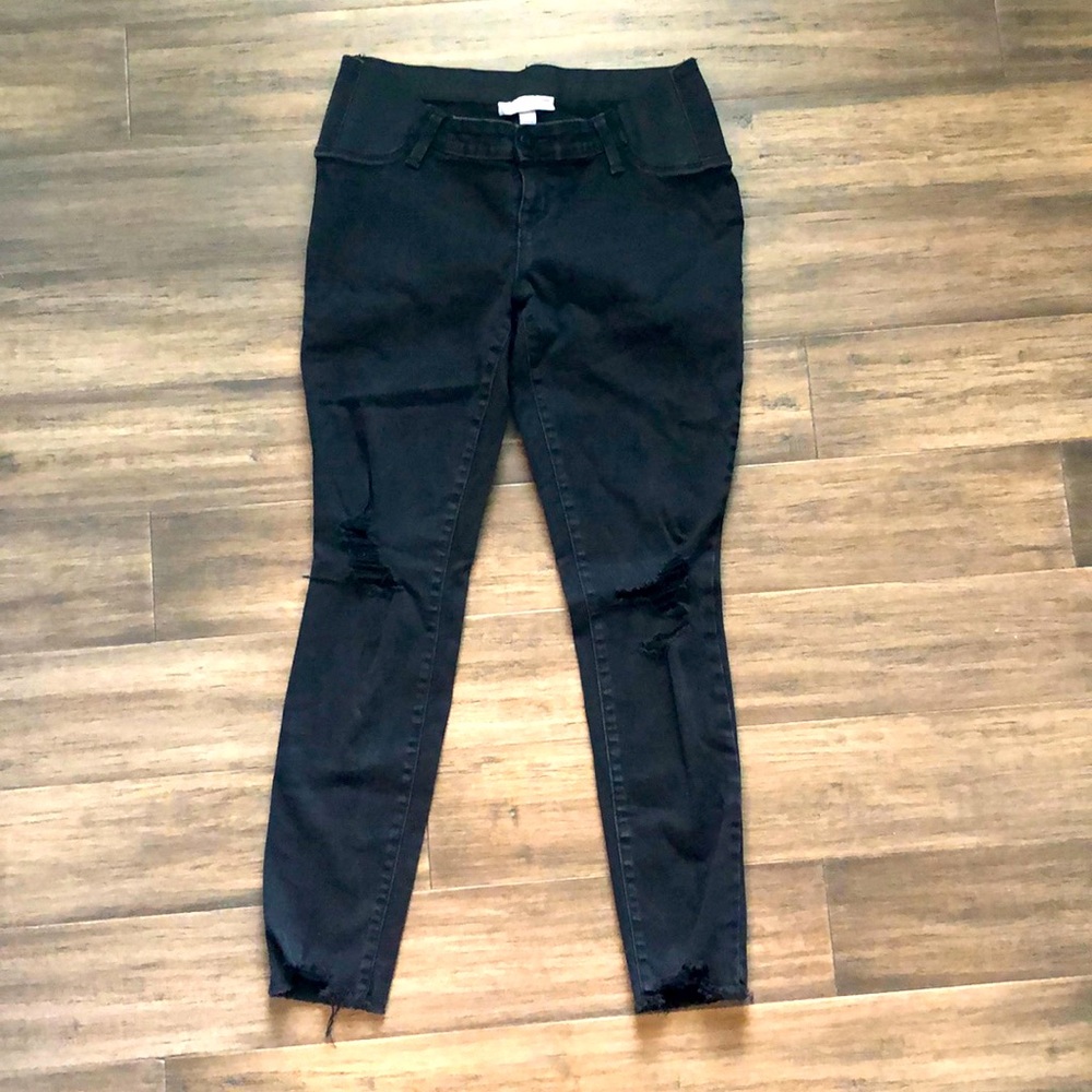 Isabel Maternity Black Skinny Jeans Size 6